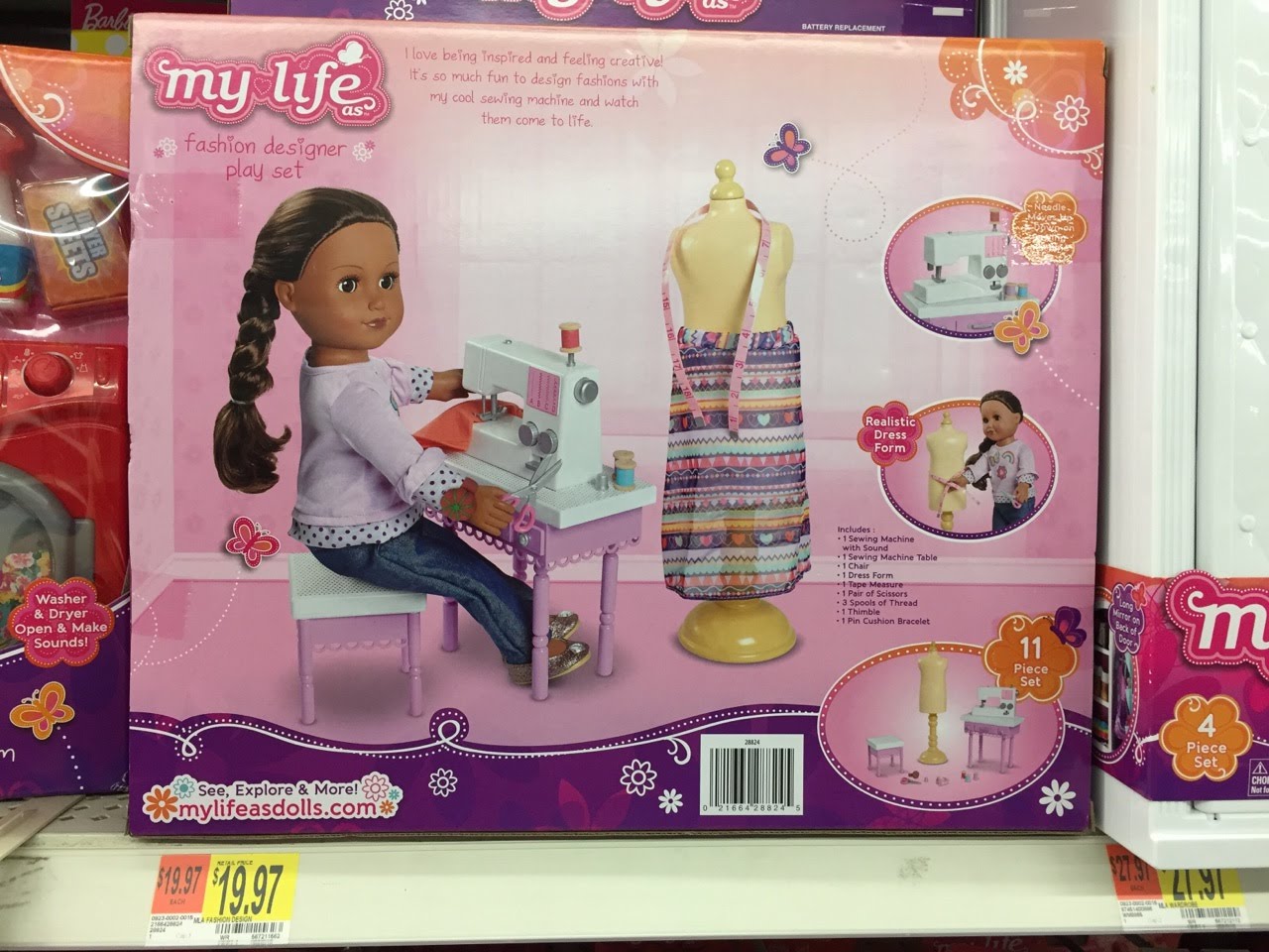 My life fashion designer sale playset